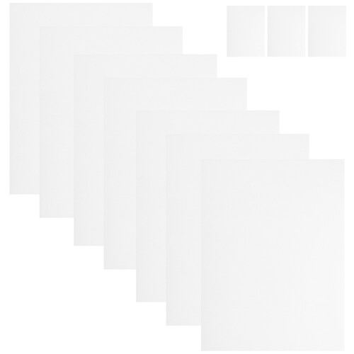 20Pcs White Foam Boards Multipurpose Thick Foam Board for Handicrafts 2