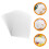 20Pcs White Foam Boards Multipurpose Thick Foam Board for Handicrafts 10