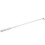3Pcs Lightweight Aluminum Curtain Stick Silver Pull Rod for Drapery 2