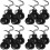 16Pièces En Bois Noires Légeres Instruments De Percussion 6