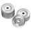 100Pcs Silver Stainless Steel Drum Cymbal Ring Percussion Accessories 8