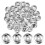 100Pcs Silver Stainless Steel Drum Cymbal Ring Percussion Accessories 11