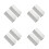 8Pcs Silver Tinplate Candy & Cookie Boxes Sturdy Home Use Storage 2