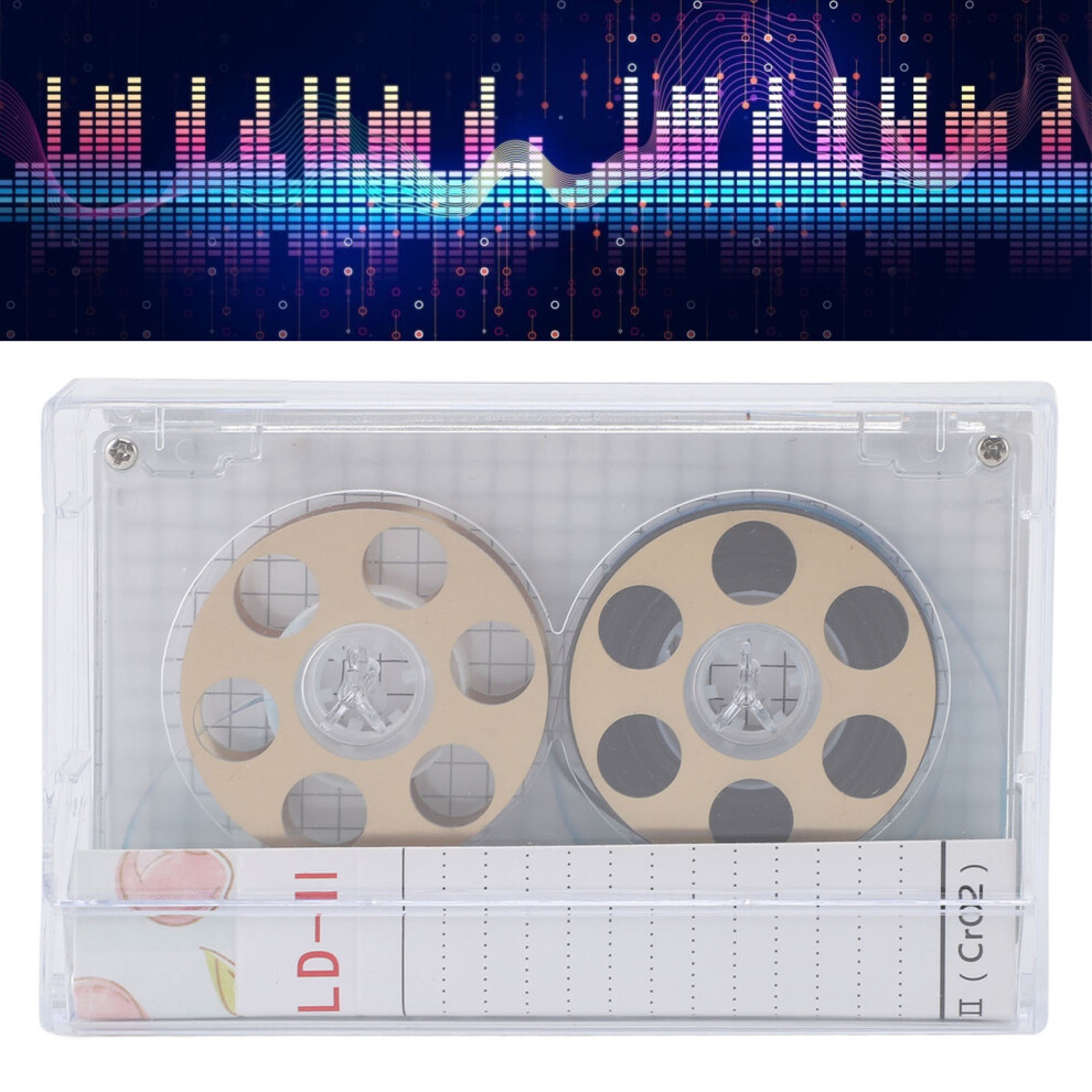 Reel To Reel Blank Cassette Tape 46 Min Recording Diy Music Gold 7891386958237