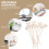 40Pcs Khaki Aromatherapy Diffuser Sticks Flower Design Home Fragrance 7