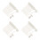 40Pcs Khaki Aromatherapy Diffuser Sticks Flower Design Home Fragrance 10
