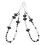 8Pcs Acrylic Beaded Phone Chain Heart Charm Wrist Strap 3