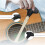 Guitar Bow 22.6cm Length Guitar Tuning Tone Picks Accessories for Professional Player Beginner Orange 2