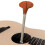 Guitar Bow 22.6cm Length Guitar Tuning Tone Picks Accessories for Professional Player Beginner Orange 6