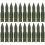 40Pcs Kids Green Plastic Toy Rockets Realistic Space Shuttle Models 2