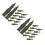 40Pcs Kids Green Plastic Toy Rockets Realistic Space Shuttle Models 3