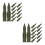 40Pcs Kids Green Plastic Toy Rockets Realistic Space Shuttle Models 5