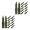 40Pcs Kids Green Plastic Toy Rockets Realistic Space Shuttle Models 6