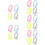 20Pièces Accessoires Silicone Polyvalents Légers Pour Natation 11