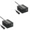 2Pièces Inverseur Auto USB Double 150W Refroidissement Compact Noir 4