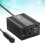 2Pièces Inverseur Auto USB Double 150W Refroidissement Compact Noir 8