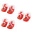 3Paires Chaussures Enfants Bottines Brodées Chaudes 7