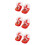 3Paires Chaussures Enfants Bottines Brodées Chaudes 8