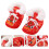 3Paires Chaussures Enfants Bottines Brodées Chaudes 9
