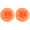 2Pcs Orange Protective Case Silicone Cover for Finder Use 3