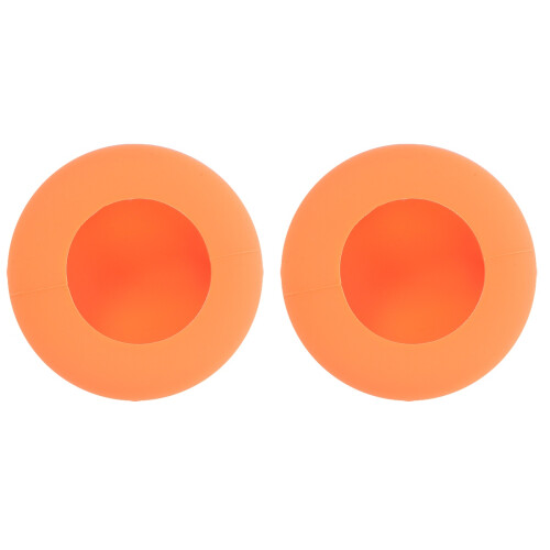2Pcs Orange Protective Case Silicone Cover for Finder Use 2