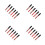 24Pcs Matte Liquid Lip Gloss Multi Color Compact Portable Daily Use 7