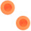 2Pcs Orange Protective Case Silicone Cover for Finder Use 6
