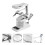 3Pièces Station Magnification LED Avec Pinces Boîtes Outils 10