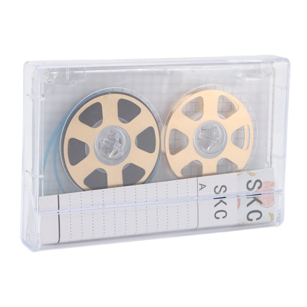 Reel To Reel Blank Cassette Tape 46 Min, Low Noise, Transparent Gold 4901386958625