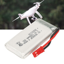 Batteria Litio Polimerica per Drone da 3.7V 1200mAh 25C, 903052P, con connettore JST rosso