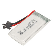 Batteria al litio polimerica da 3,7V 1200mAh per drone X5SW, presa nera