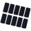300Pièces Capsules Bouchon Thermorétractable Noir Accessoires Vin 8