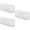 3Pcs Clear Multifunctional Makeup Brush Holder and Pen Storage Box 8