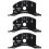 3Pièces Accessoire De Violin Noir Pont Multifonctionnel Durable 8
