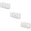 3Pcs Clear Multifunctional Makeup Brush Holder and Pen Storage Box 10