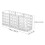 3Pcs Clear Multifunctional Makeup Brush Holder and Pen Storage Box 11