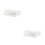 2Pcs White Wall-Mounted Plastic Storage Shelf for Kitchen and Bathroom 10