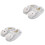 2Paires Enfants Antidérapants Motif 4