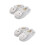 2Paires Enfants Antidérapants Motif 8