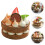 2 Pieces Artificial Cake Display Realistic Fake Small Simulation 11