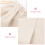 10Pcs Linen Bread Bags Reusable Drawstring Food Storage Loaf Holders 7
