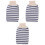3Pcs Bathing Shower Gloves Cotton Soft Exfoliating Scrub Mitts 4