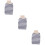 3Pcs Bathing Shower Gloves Cotton Soft Exfoliating Scrub Mitts 9