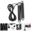 3Sets Wear-Resistant Skipping Rope Black Metal Plastic for Training 2