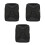 3Pcs Practical Music Sheet Storage Bag with Durable Material Black 7