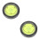 2Pcs Black Aluminum Balanced Disc Stabilizer Vinyl Record Weight Clamp 9