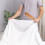 3Pcs Wooden Mattress Riser Coffee Color Easy Use Bed Sheet Change Tool 4