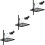 3Pcs ABS Microphone Stand Shelf Clamp-on Mic Holder for Live Broadcast 6