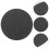 5Pcs Felt Vinyl Player Mat Black Record Protective Pad for Turntable 3