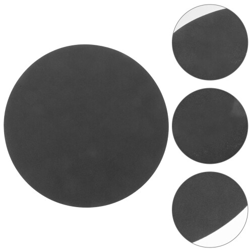 5Pcs Felt Vinyl Player Mat Black Record Protective Pad for Turntable 2